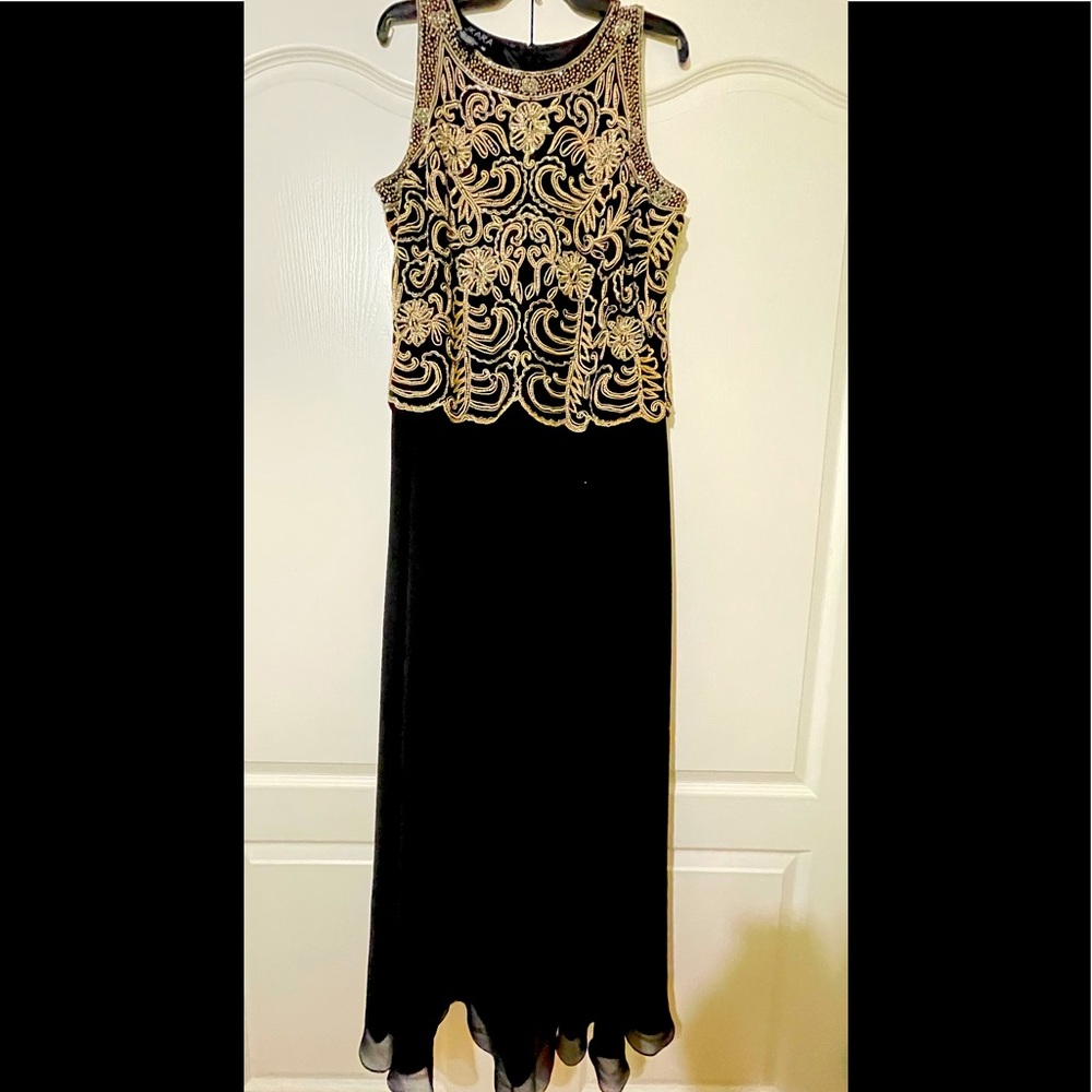 JK ARA formal evening black dress